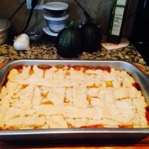 Gluten Free Peach Cobbler